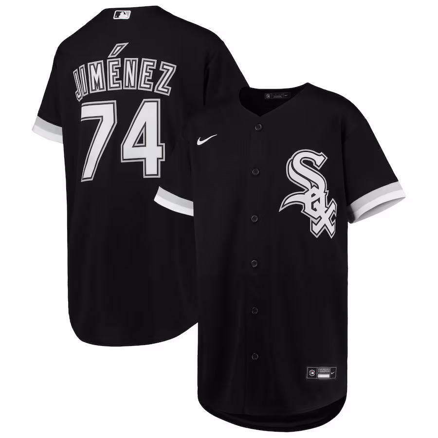 Women's Chicago White Sox Eloy Jimenez Nike Black Alternate Replica Player Jersey