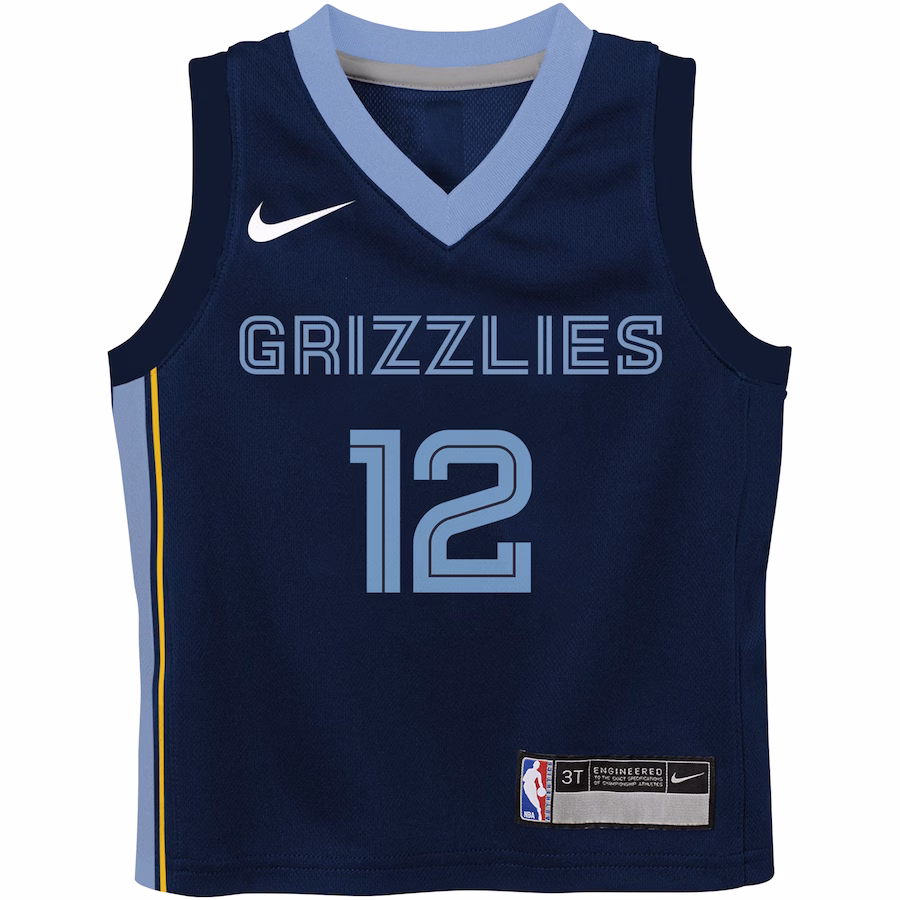 Infant Memphis Grizzlies Ja Morant Nike Navy Swingman Player Jersey - Icon Edition