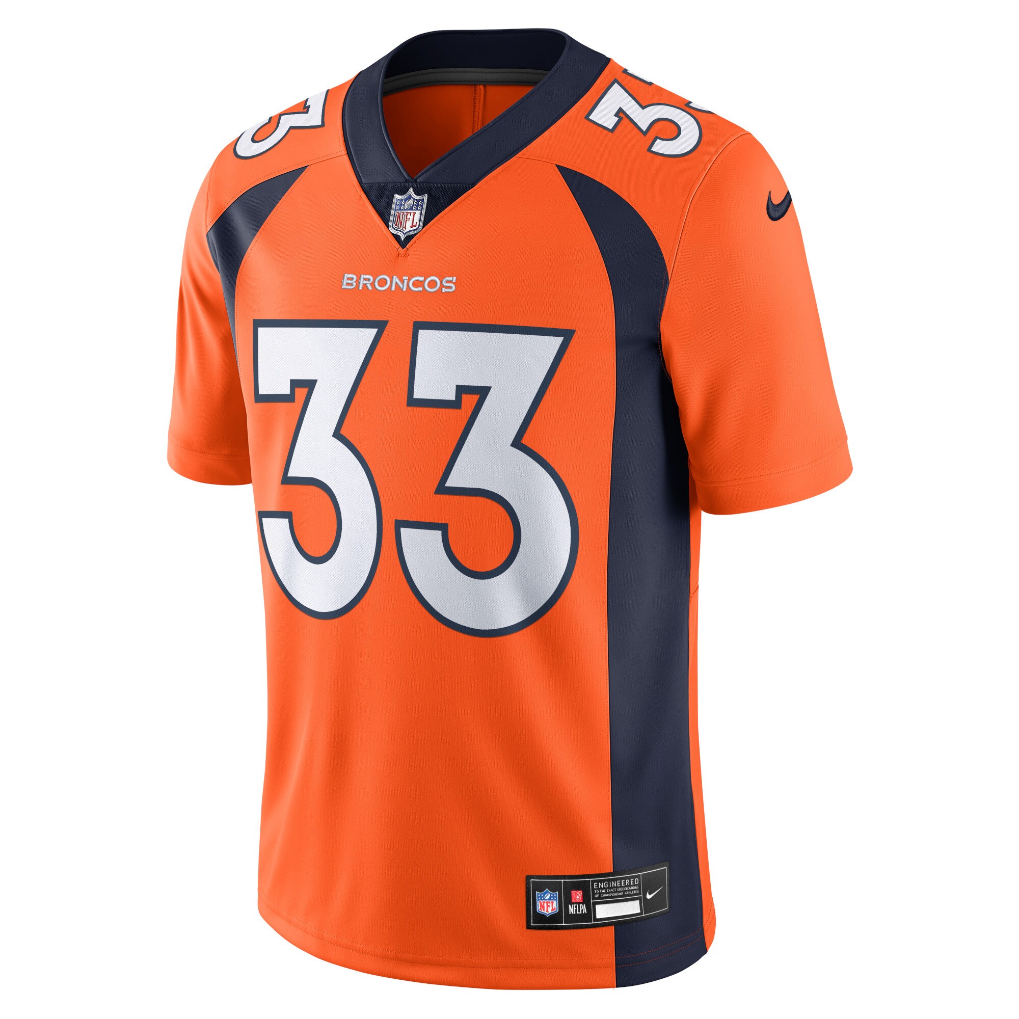 Javonte Williams Denver Broncos Vapor Untouchable Limited Jersey - Orange