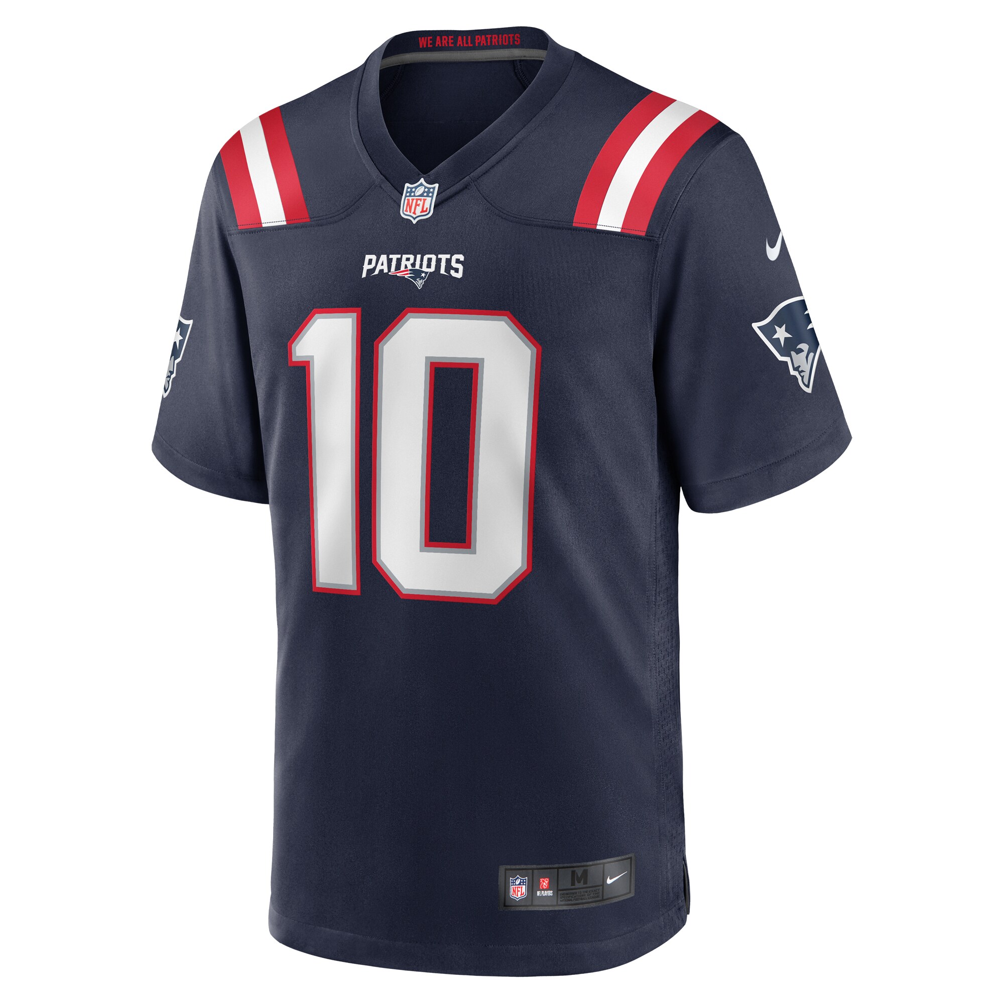 Drake Maye New England Patriots 2024 NFL Draft First Round Pick Player Game Jersey - Navy