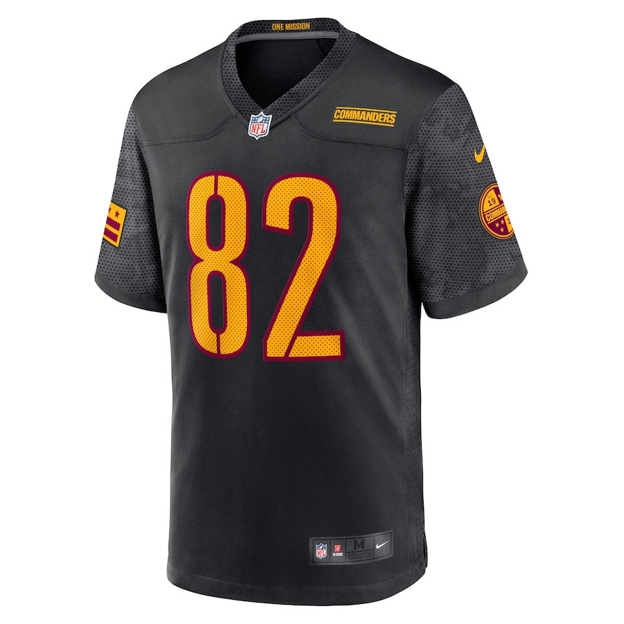 Logan Thomas 82 Washington Commanders Men Alternate Game Jersey - Black