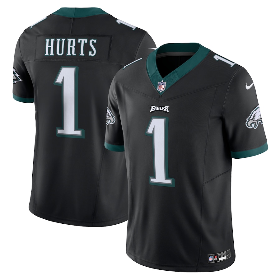 Mens Philadelphia Eagles Jalen Hurts Black Vapor F.U.S.E. Limited Jersey