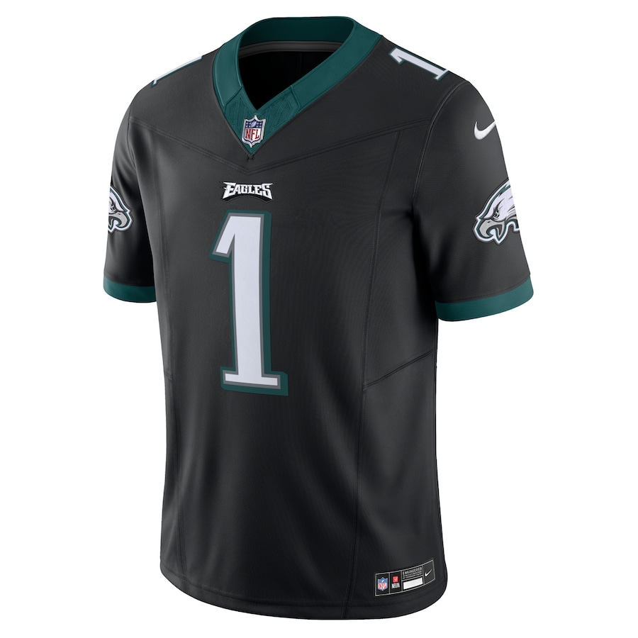 Mens Philadelphia Eagles Jalen Hurts Black Vapor F.U.S.E. Limited Jersey