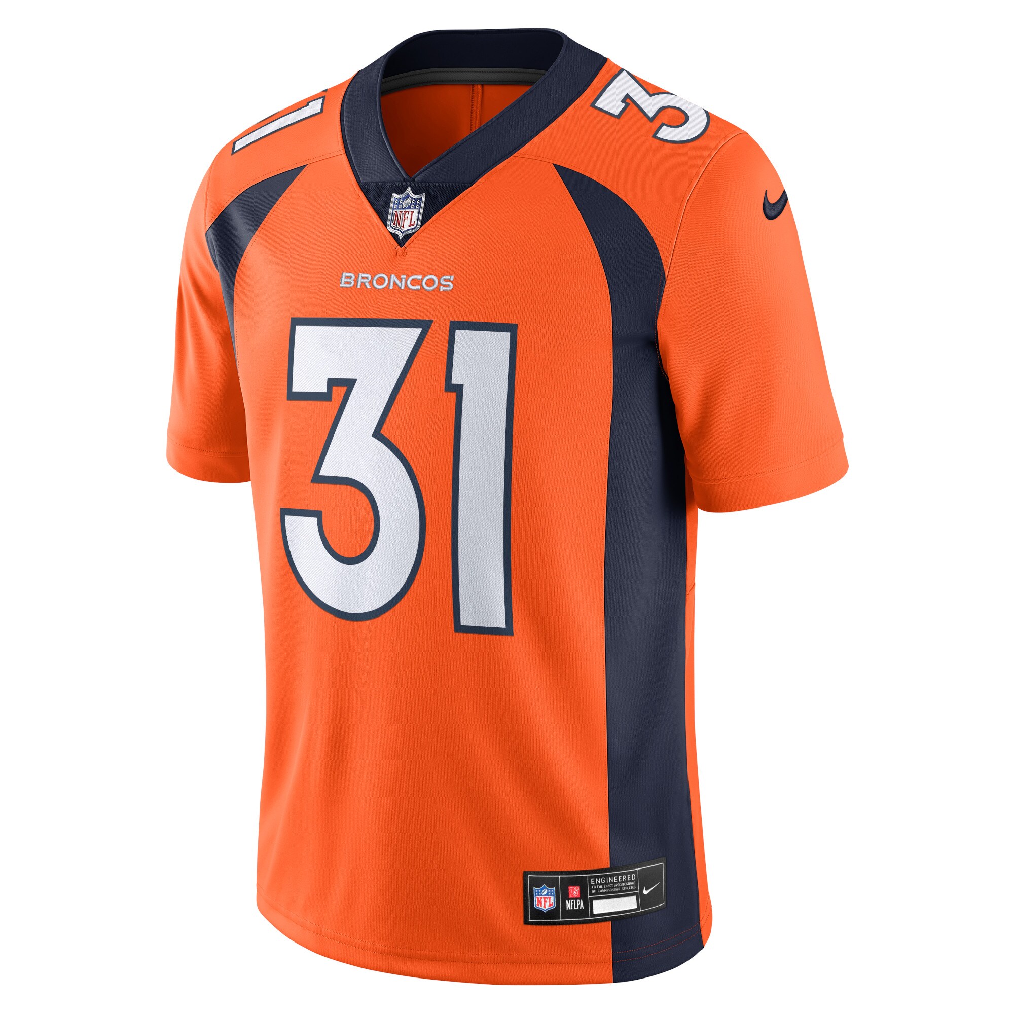 Justin Simmons Denver Broncos Vapor Untouchable Limited Jersey - Orange