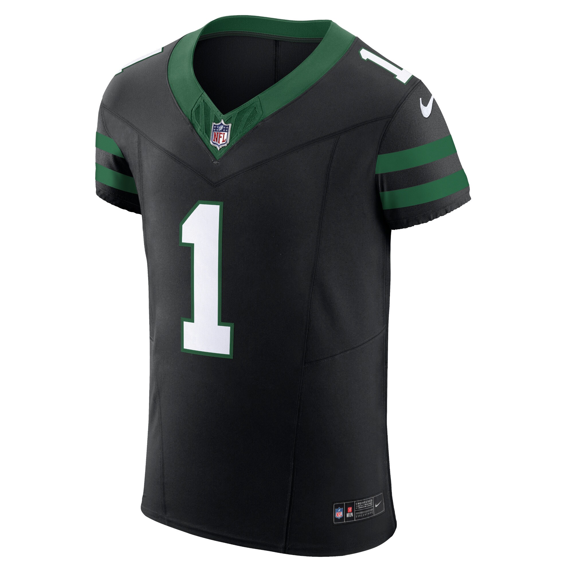 Ahmad Sauce Gardner New York Jets Alternate Vapor F.U.S.E. Elite Jersey - Legacy Black