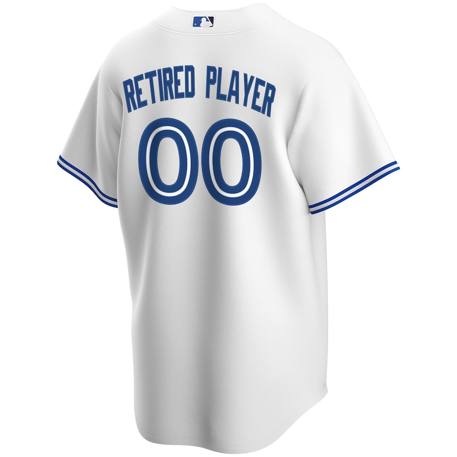 Men's Toronto Blue Jays White Home Pick-A-Player Retired Roster Replica Jersey