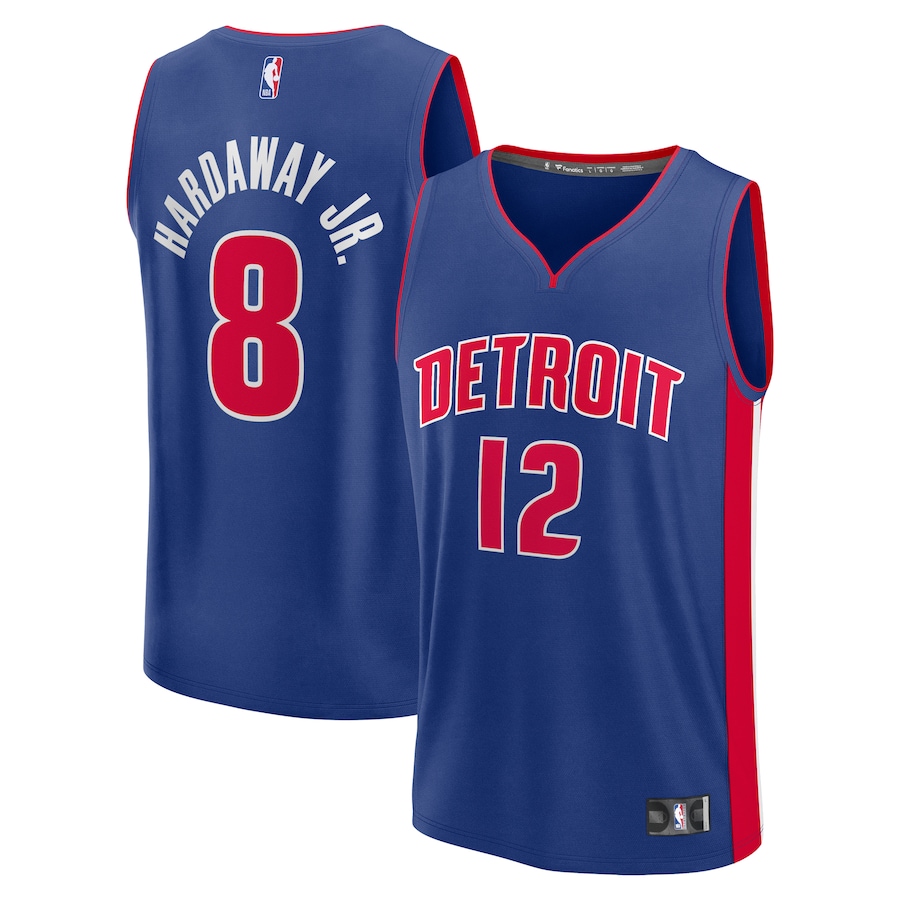 Tim Hardaway Jr. Detroit Pistons Fanatics Youth Fast Break Replica Player Jersey - Icon Edition - Blue