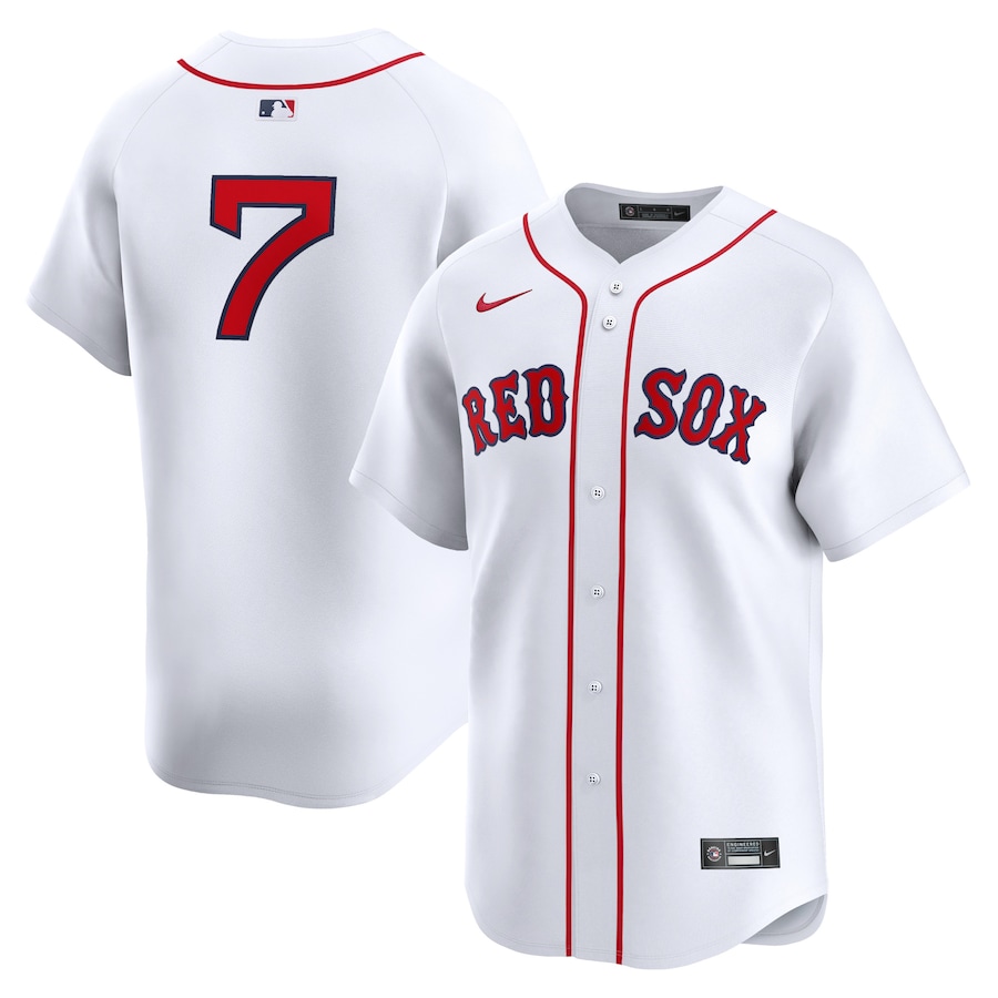 Men's Boston Red Sox Masataka Yoshida White Home Limited Player Jersey