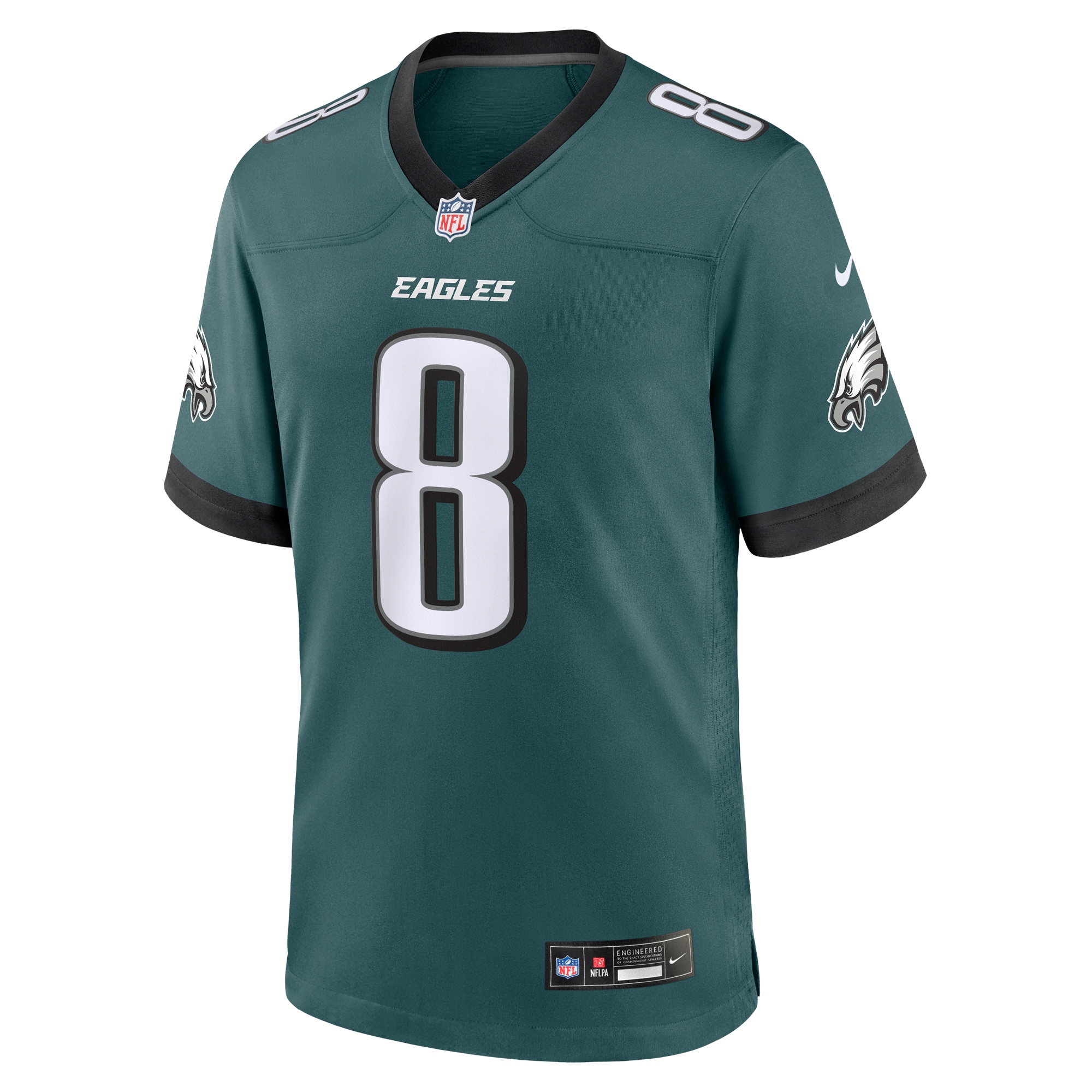 Chauncey Gardner-Johnson Philadelphia Eagles Game Jersey - Midnight Green
