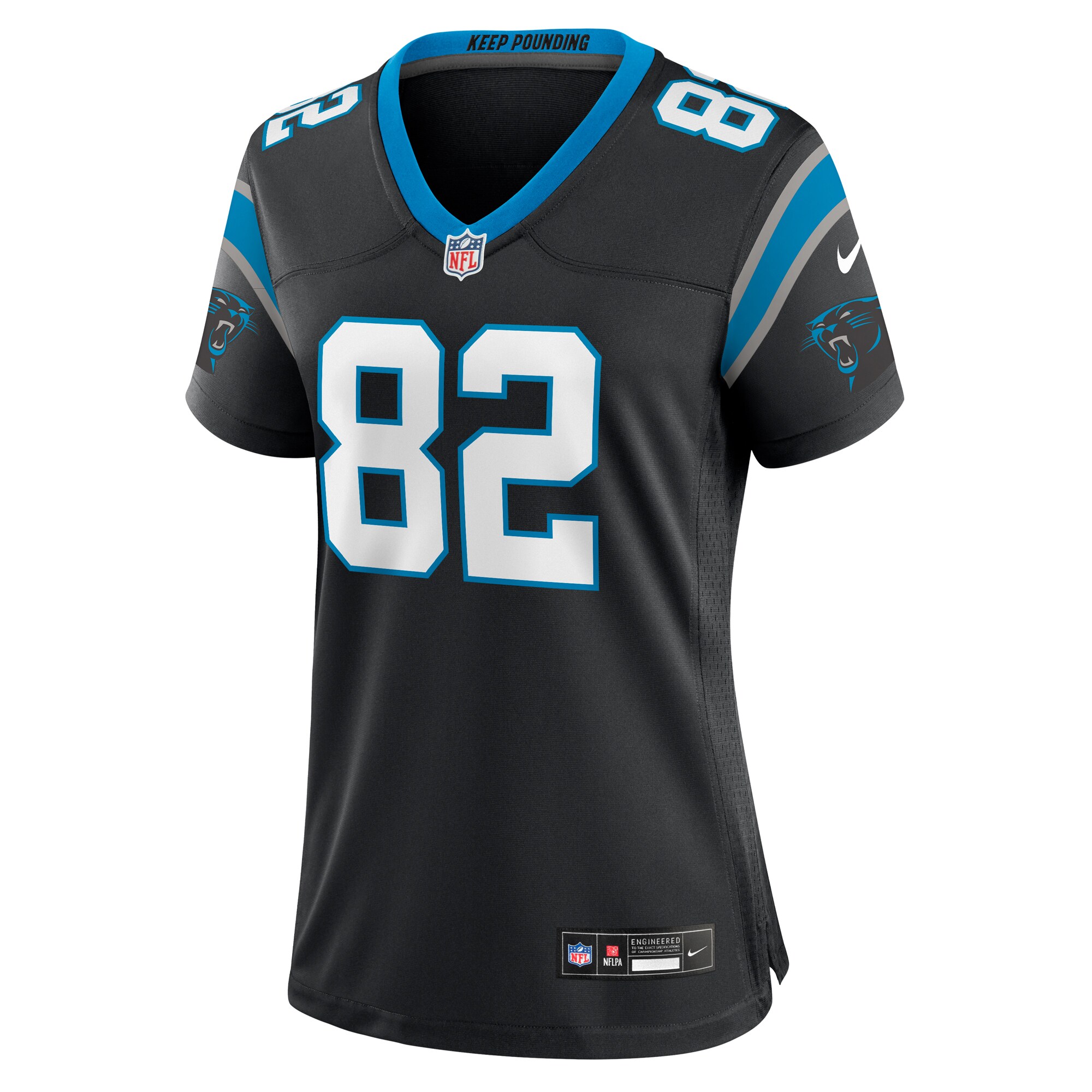 Ihmir Smith-Marsette Carolina Panthers Women's Team Game Jersey - Black