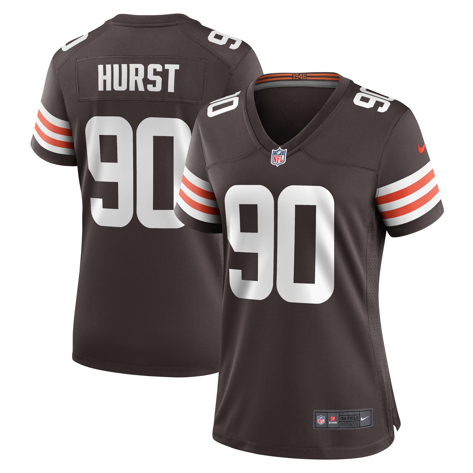 Maurice Hurst Cleveland Browns Women's Women's All Player Jersey - Brown
