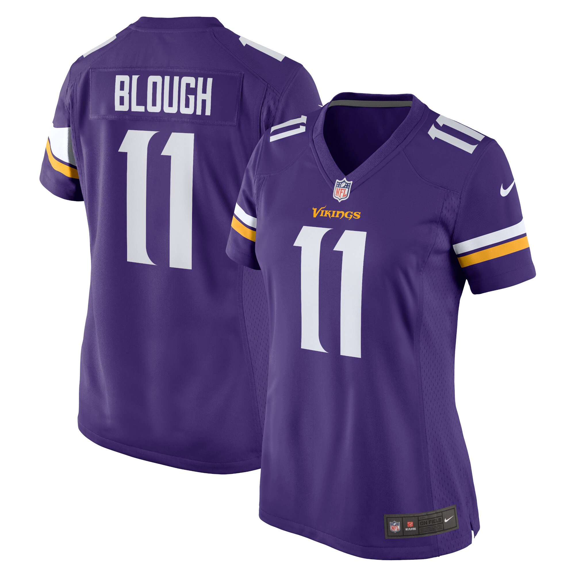 David Blough Minnesota Vikings Women's Home Game Player Jersey - Purple