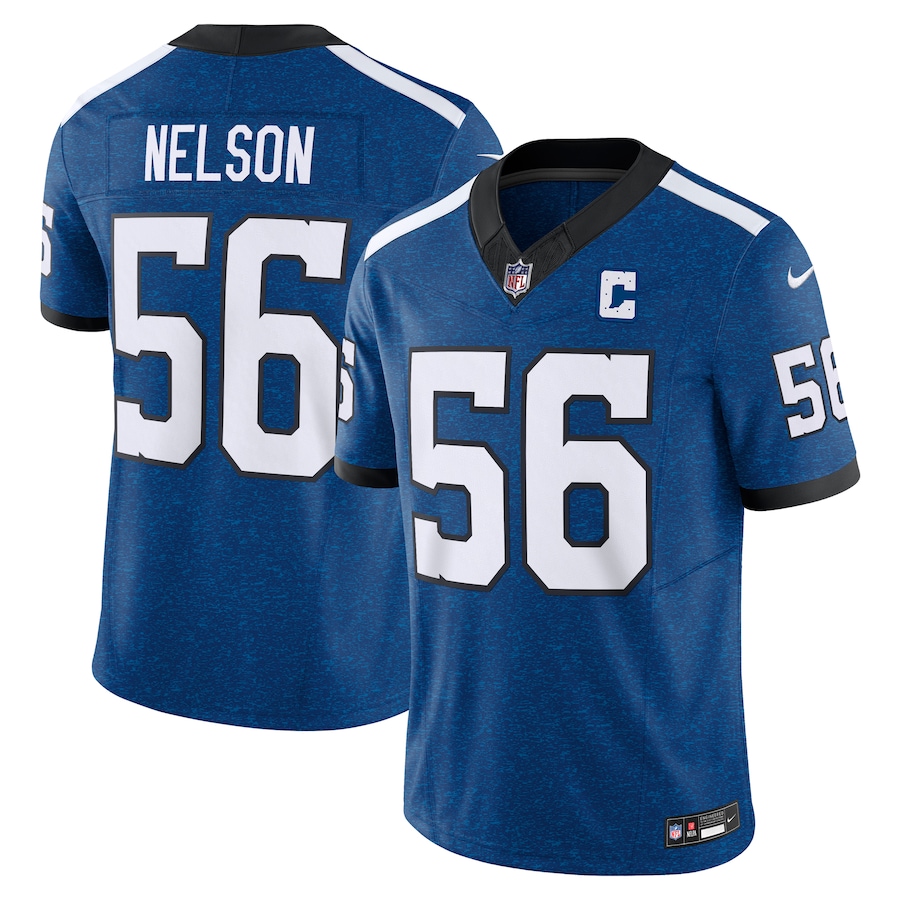Mens Indianapolis Colts Quenton Nelson Blue Vapor F.U.S.E. Limited Jersey