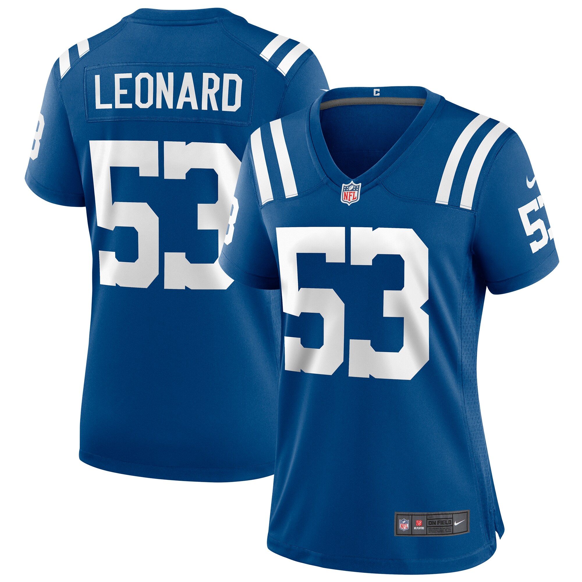 Shaquille Leonard Indianapolis Colts Women's Player Game Jersey - Royal