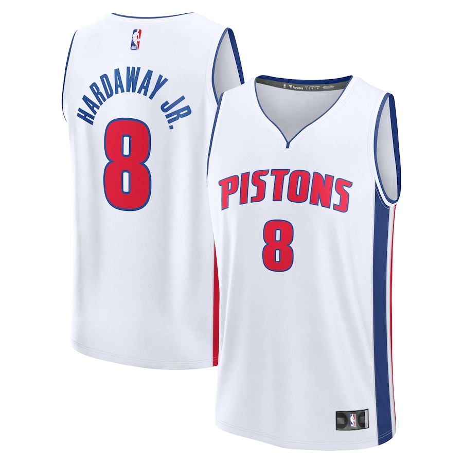 Tim Hardaway Jr. Detroit Pistons Fanatics Fast Break Replica Player Jersey - Association Edition - White