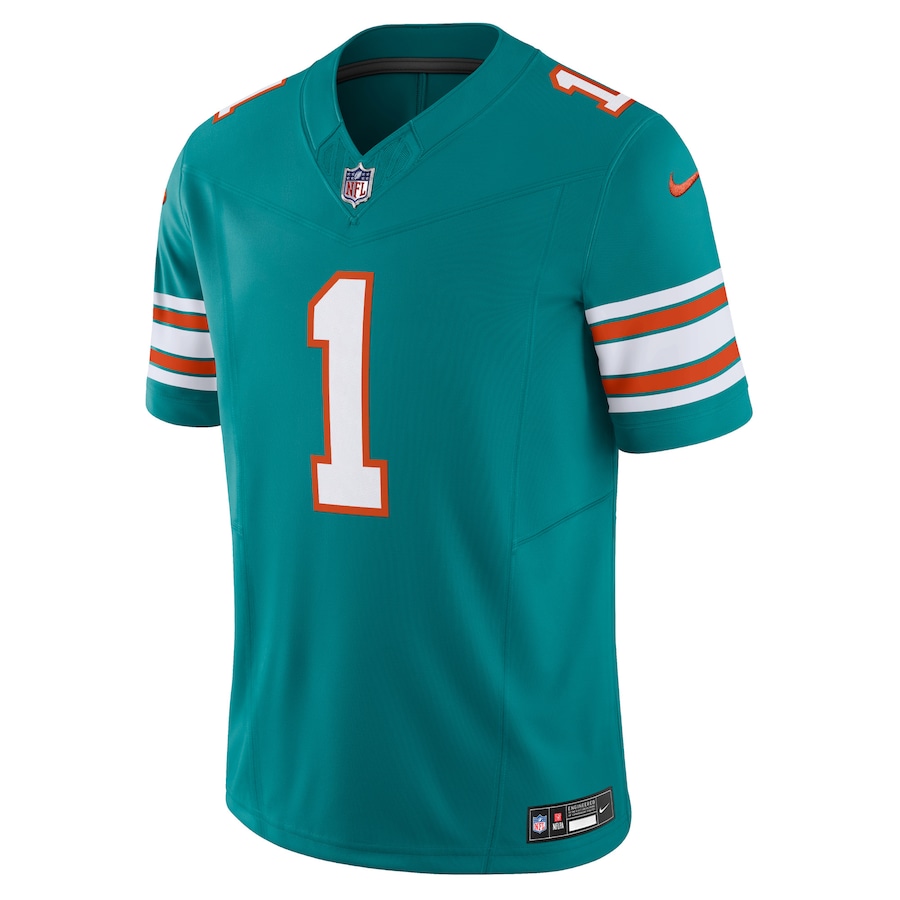 Mens Miami Dolphins Tua Tagovailoa Aqua Vapor F.U.S.E. Limited Jersey