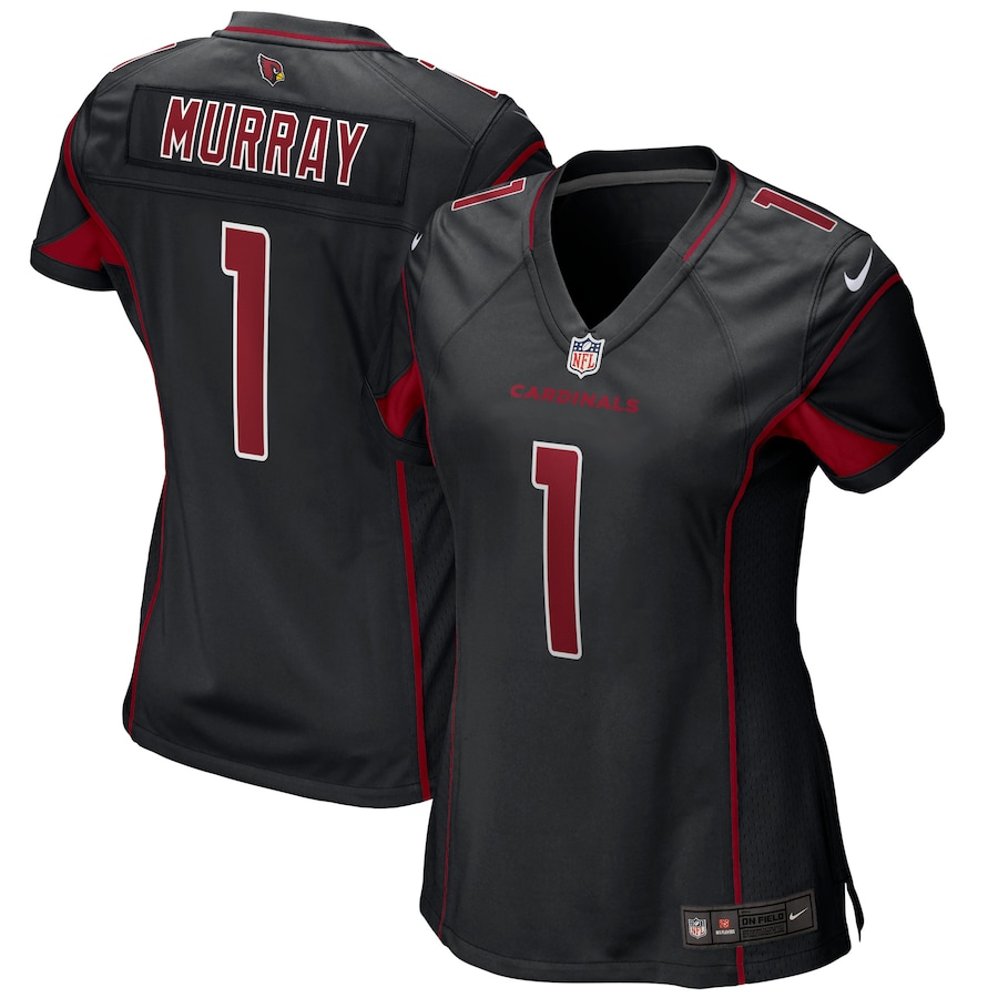 Womens Arizona Cardinals Kyler Murray Black Alternate Game Player Jersey