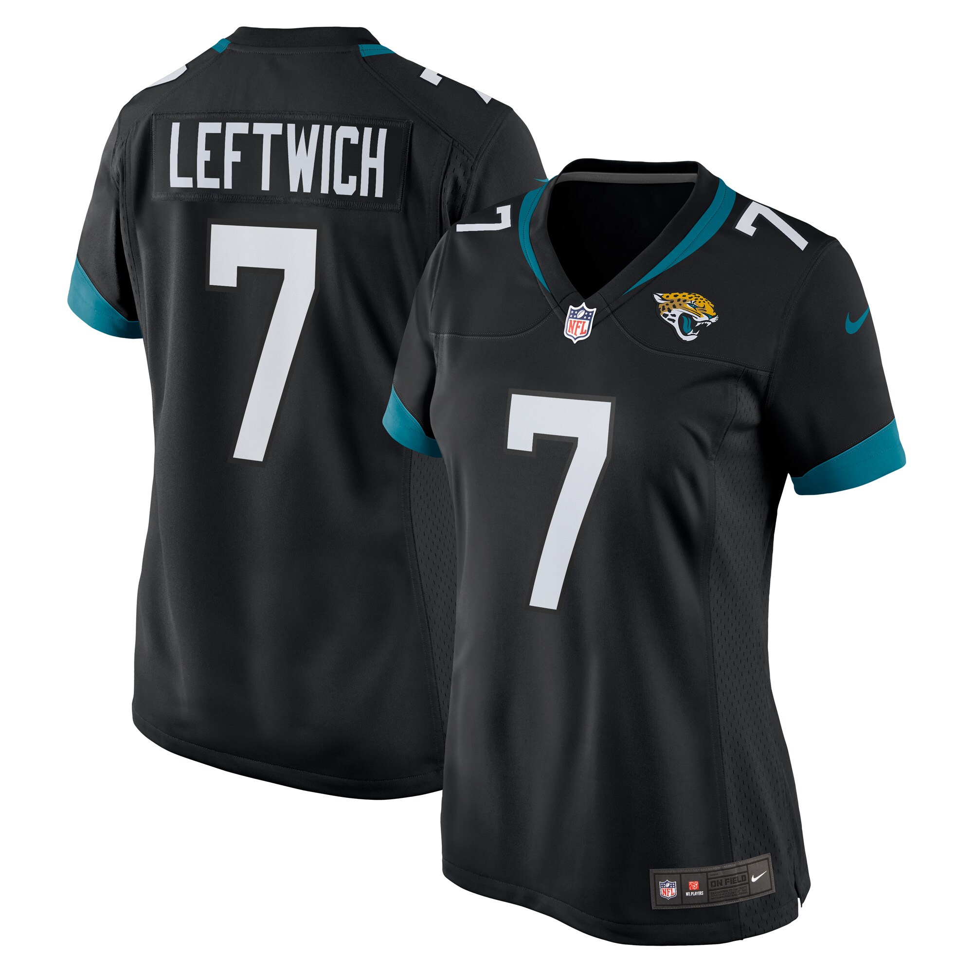 Byron Leftwich Jacksonville Jaguars Women's Alternate Retired Player Game Jersey - Black