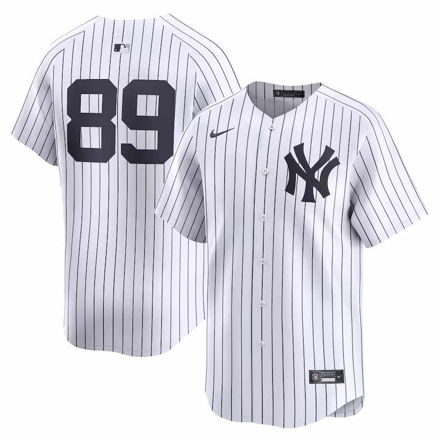 Jasson Domínguez New York Yankees Nike Home Limited Player Jersey - White