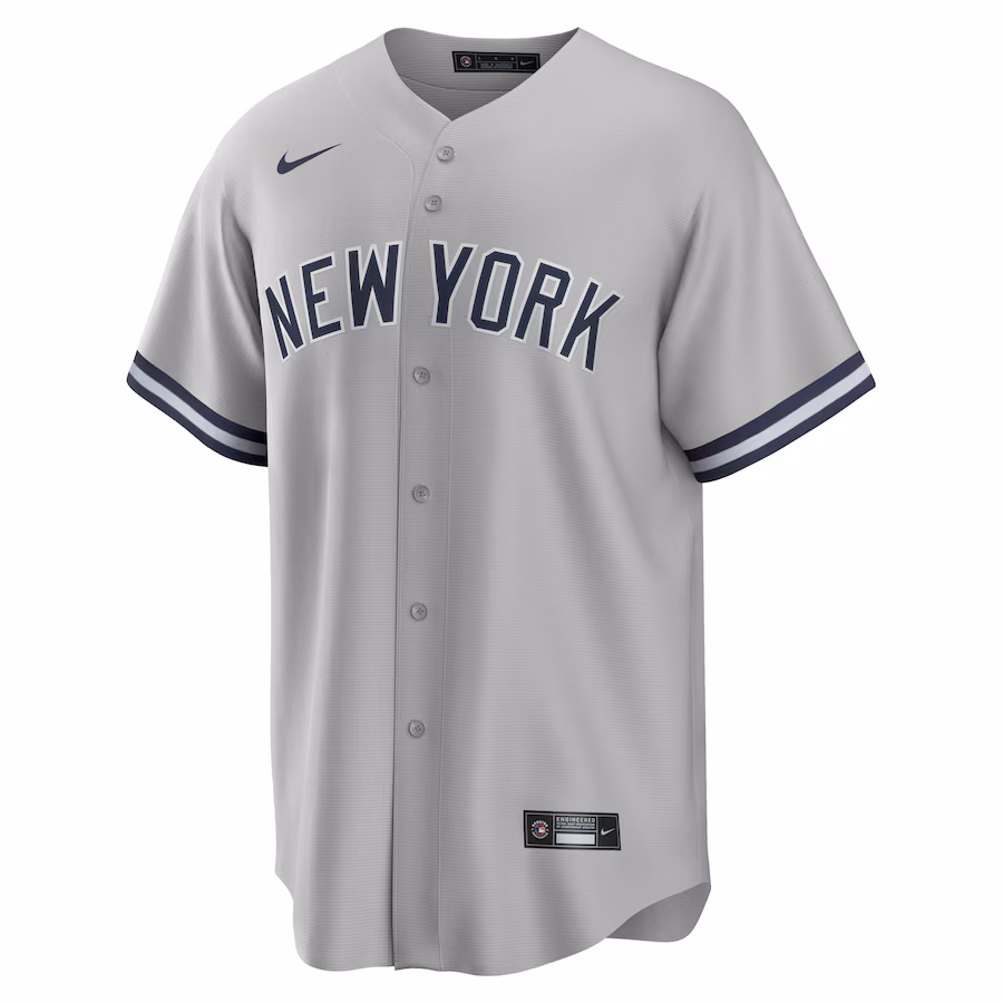 Jazz Chisholm Jr. New York Yankees Nike Road Replica Player Jersey - Gray