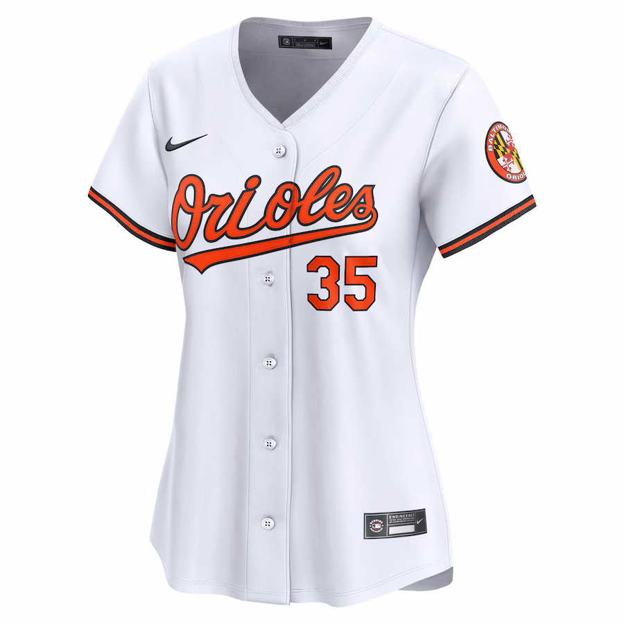 Adley Rutschman Baltimore Orioles Nike Women's Limited Player Jersey - White