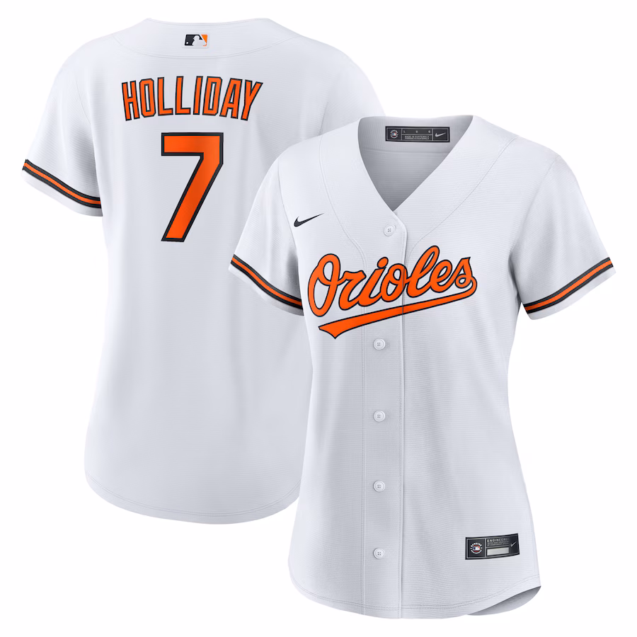 Jackson Holliday Baltimore Orioles Nike Women's Home Replica Player Jersey - White