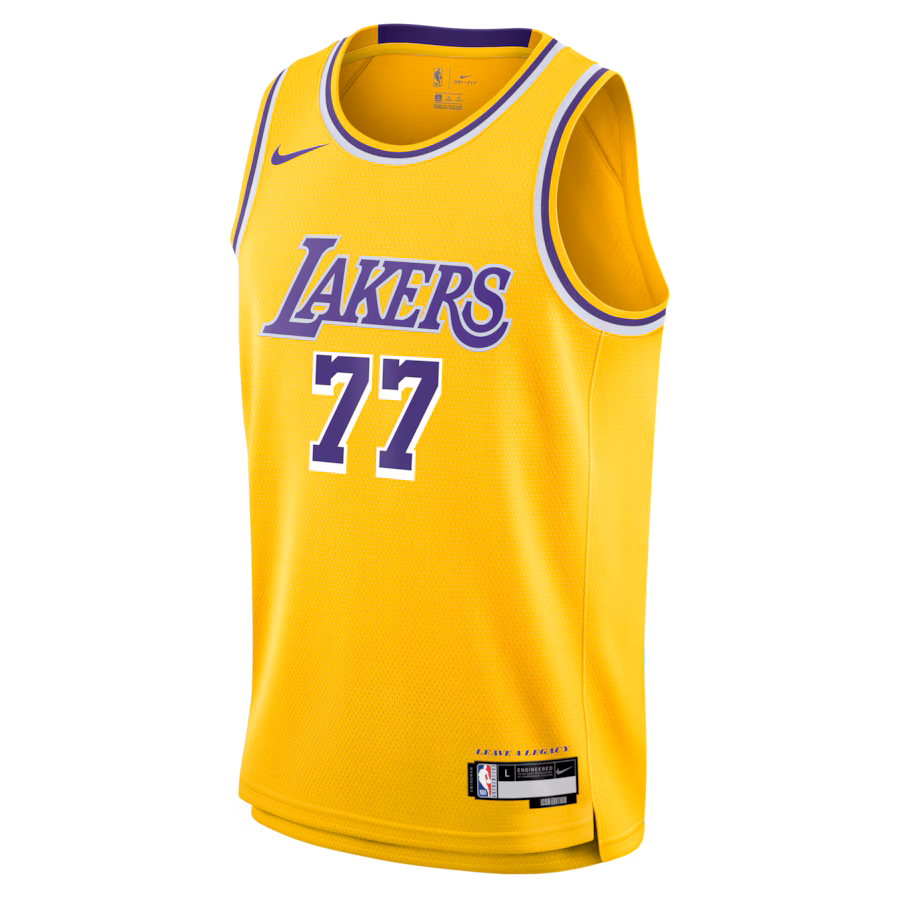 Luka Dončić Los Angeles Lakers Nike Unisex Swingman Jersey - Icon Edition - Gold