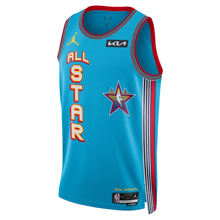 Stephen Curry Jordan Brand Unisex 2025 NBA All-Star Game Swingman Player Jersey - Light Blue