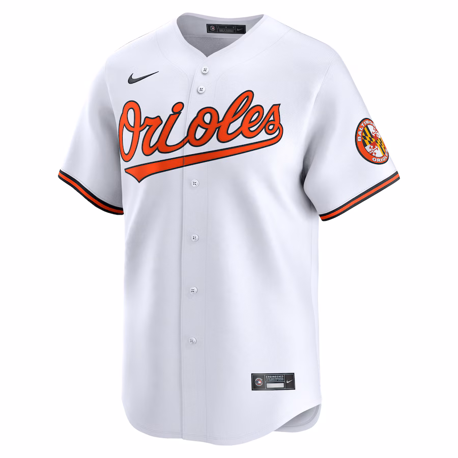 Baltimore Orioles Nike 2024 Jackie Robinson Day Home Limited Jersey – White