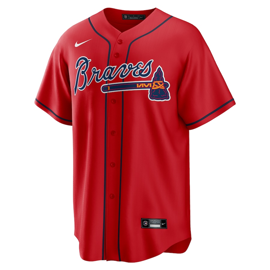 Ronald Acuna Jr. Atlanta Braves Nike Alternate Replica Player Name Jersey - Red