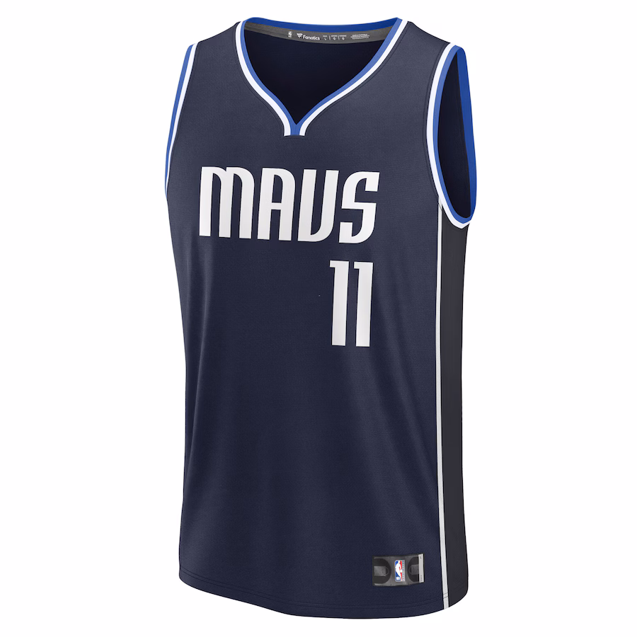 Kyrie Irving Dallas Mavericks Fanatics Fast Break Replica Player Jersey - Statement Edition - Navy