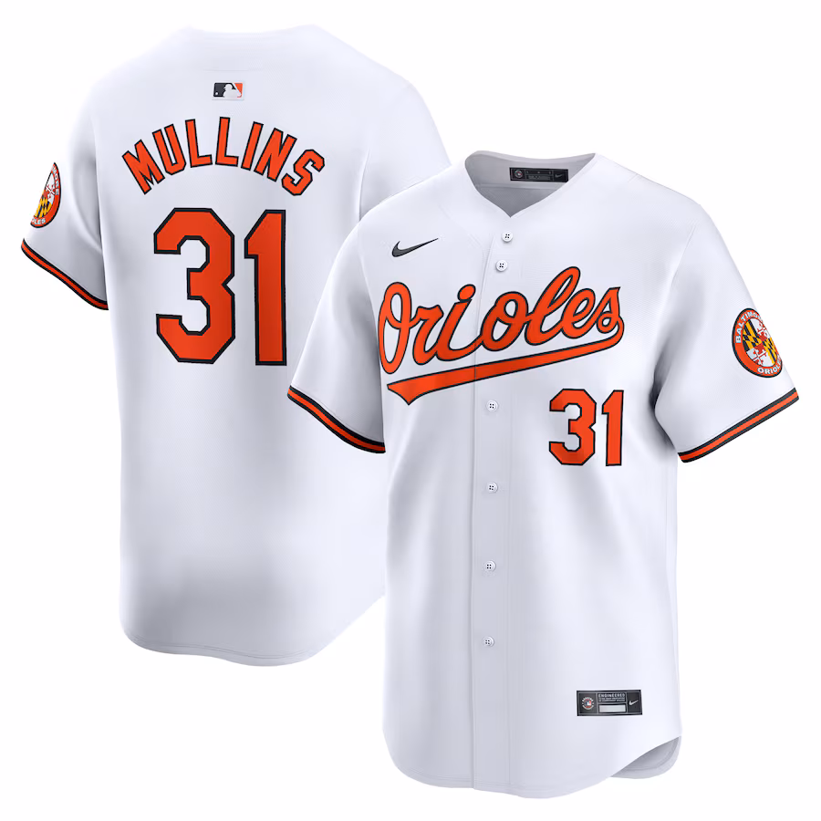 Cedric Mullins Baltimore Orioles Nike Home Limited Player Jersey - White