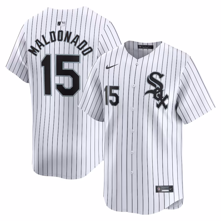 Martín Maldonado Chicago White Sox Nike Home Limited Player Jersey – White