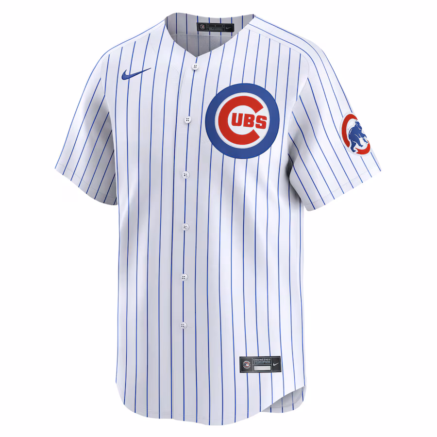 Chicago Cubs Nike 2024 Jackie Robinson Day Home Limited Jersey – White