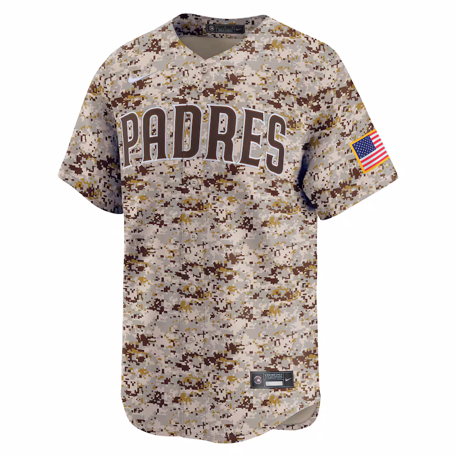 Fernando Tatis Jr. San Diego Padres Nike 2nd Alternate Limited Player Jersey – Tan