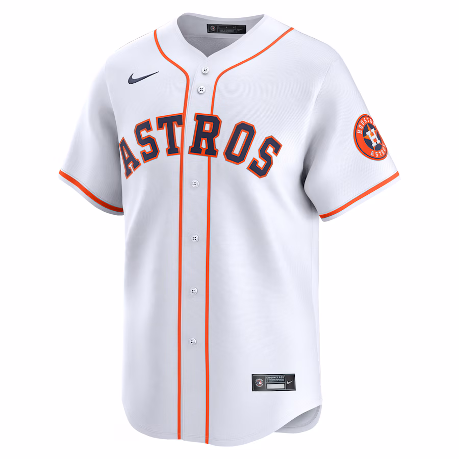 Houston Astros Nike 2024 Jackie Robinson Day Home Limited Jersey – White