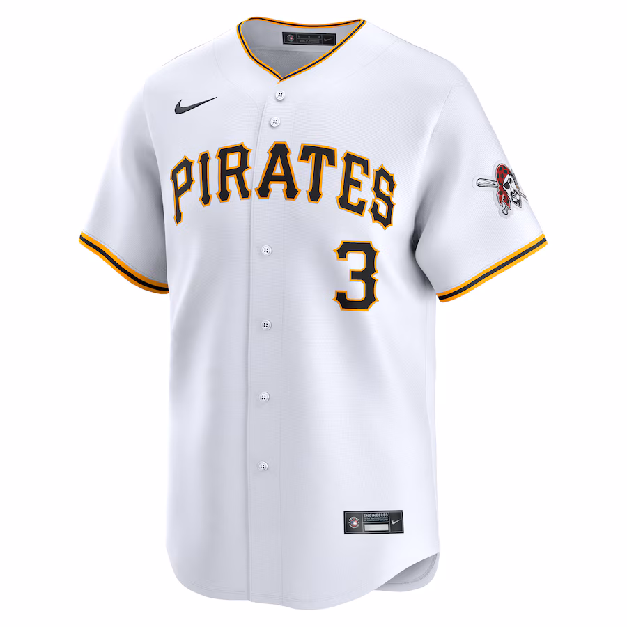 Ji-Hwan Bae Pittsburgh Pirates Nike Home Limited Player Jersey - White