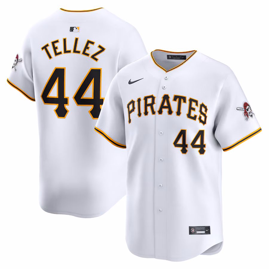 Rowdy Tellez Pittsburgh Pirates Nike Home Limited Player Jersey – White