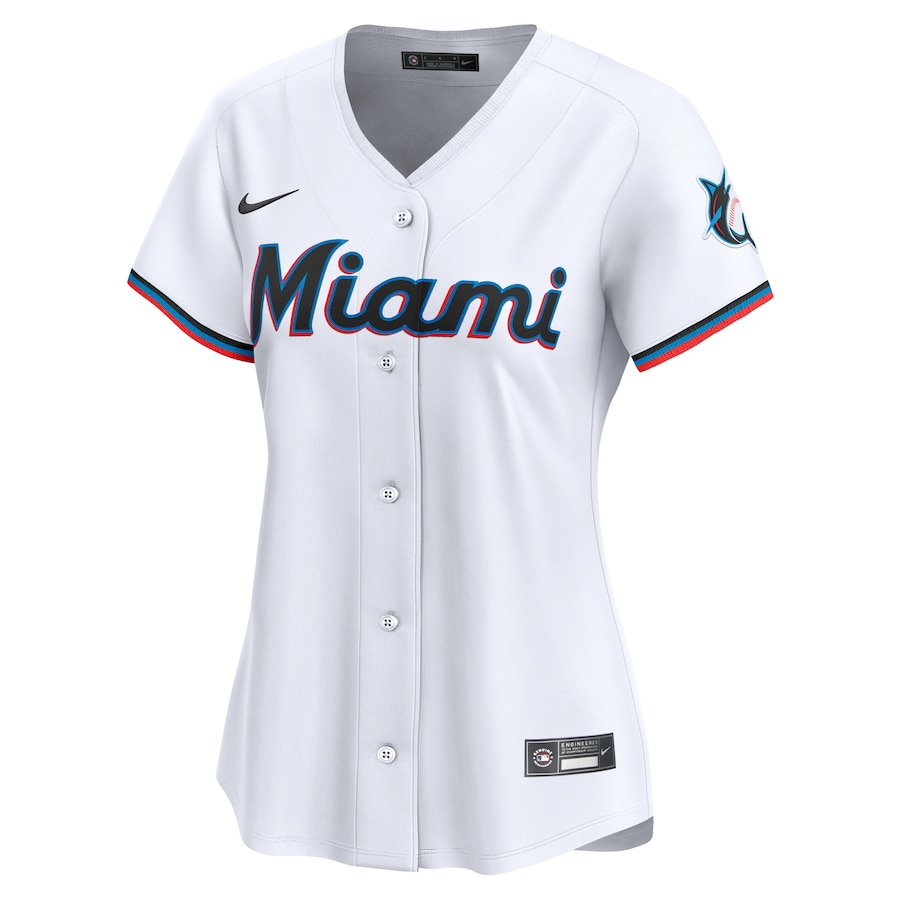 Sandy Alcantara Miami Marlins Nike Women's Home Limited Player Jersey – White