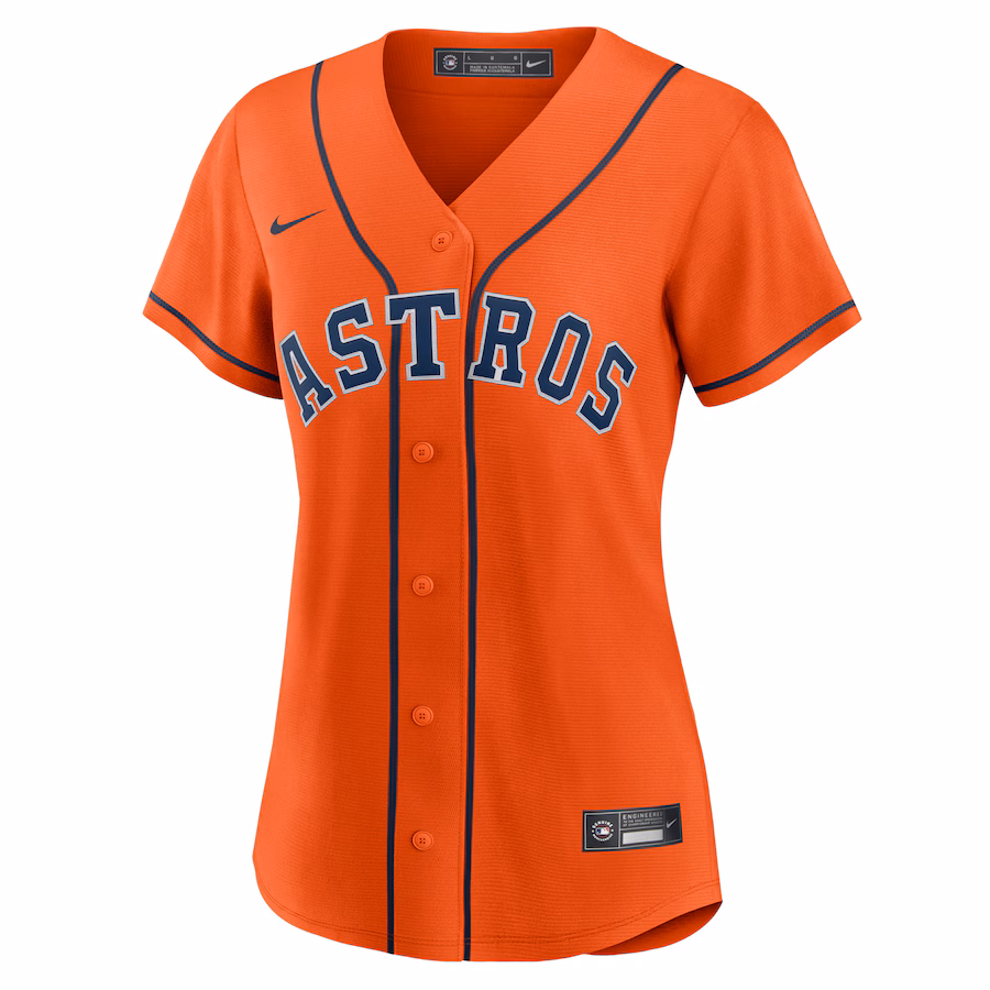 Jose Altuve Houston Astros Nike Women's Alternate Replica Player Jersey - Orange
