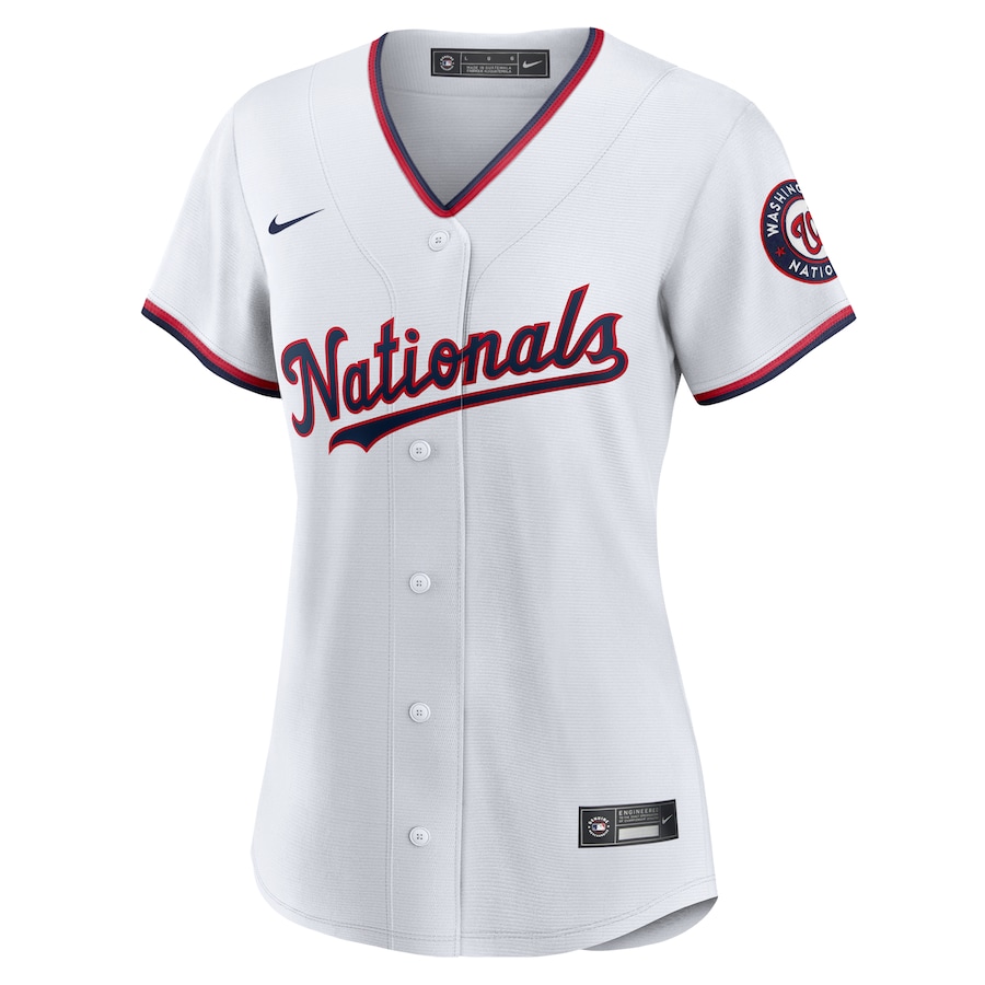 CJ Abrams Washington Nationals Nike Women's Home Replica Player Jersey - White