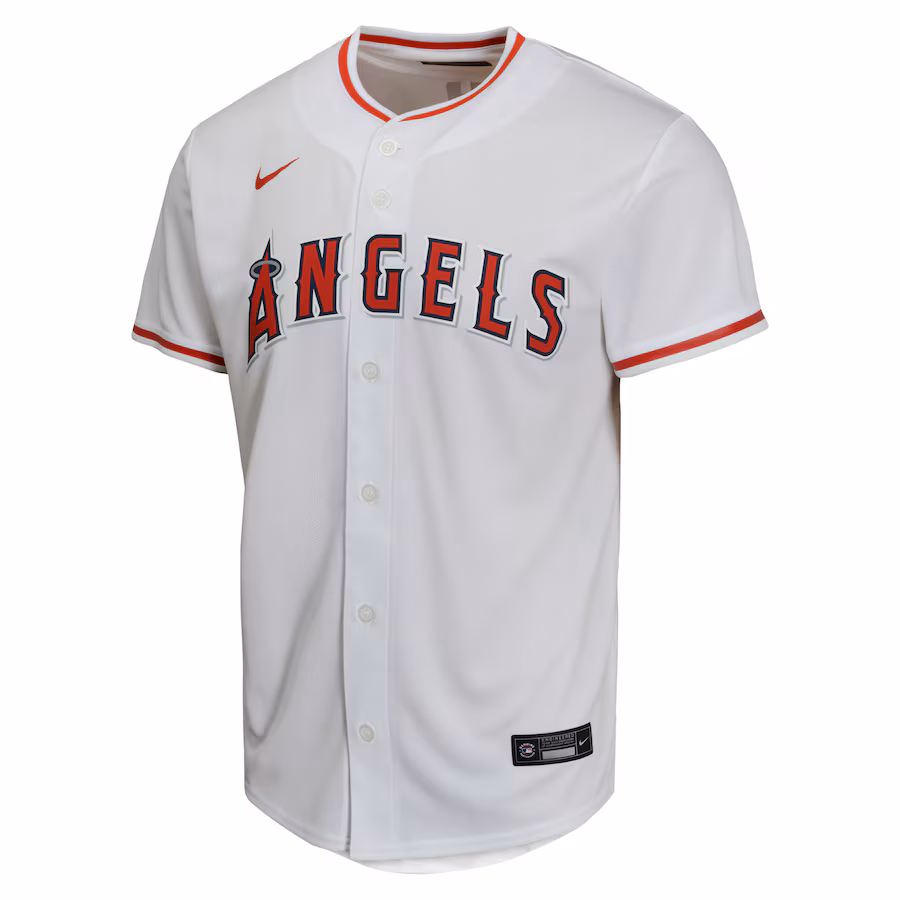 Yusei Kikuchi Los Angeles Angels Nike Youth Home Game Player Jersey - White