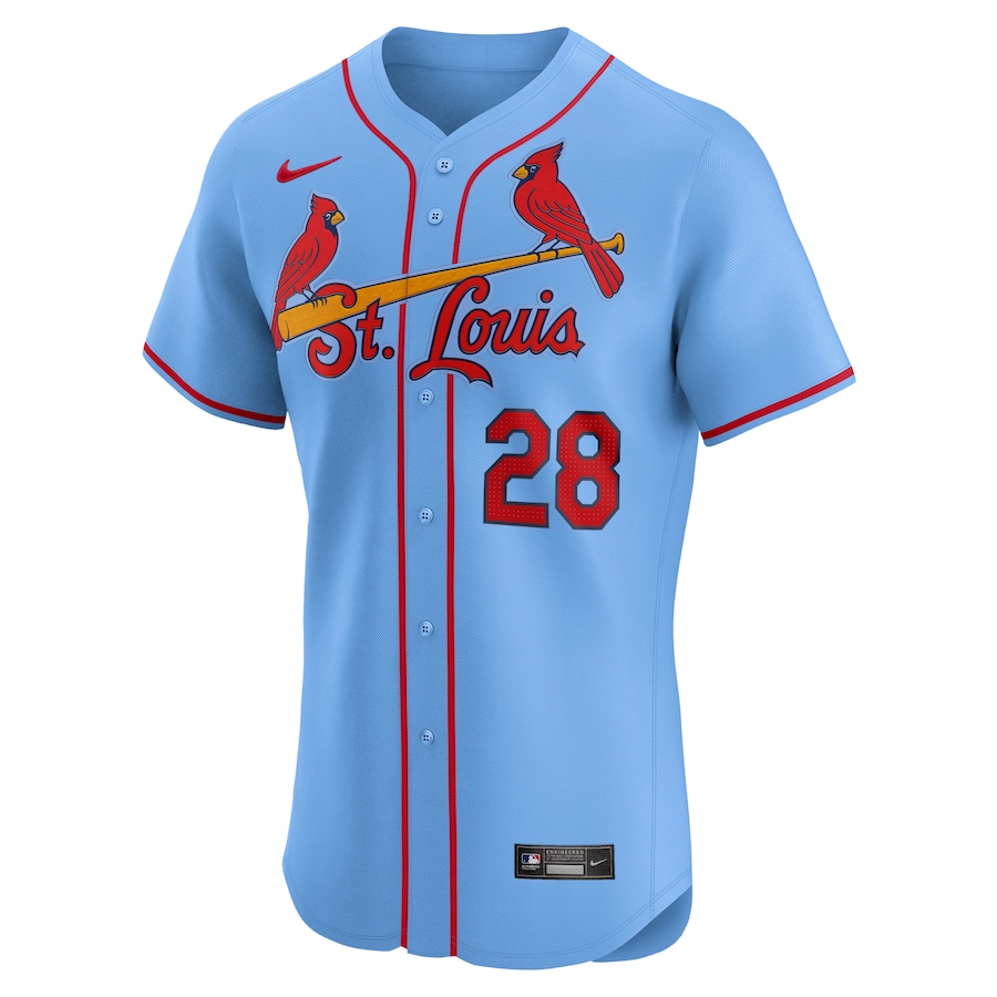 Nolan Arenado St. Louis Cardinals Nike Alternate Elite Player Jersey - Light Blue