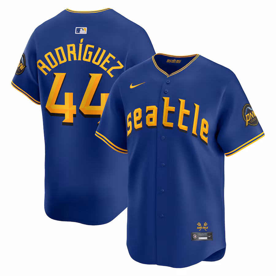 Julio Rodriguez Seattle Mariners Nike City Connect Limited Player Jersey - Blue