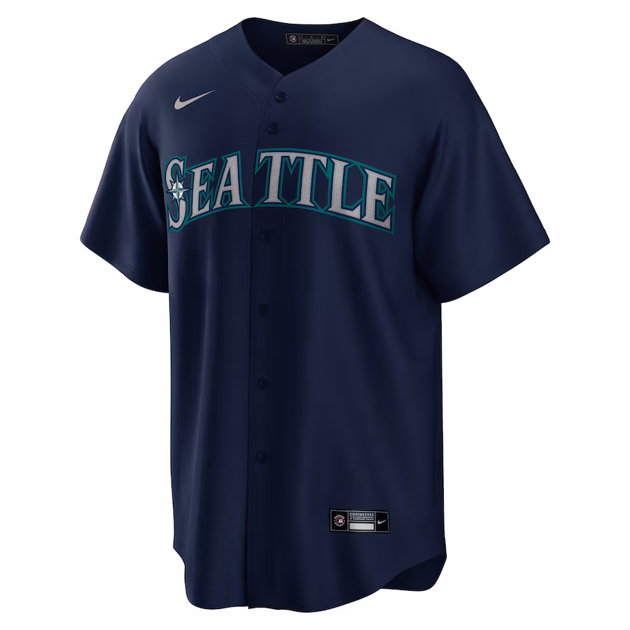 Ken Griffey Jr. Seattle Mariners Nike Alternate Replica Player Jersey - Navy