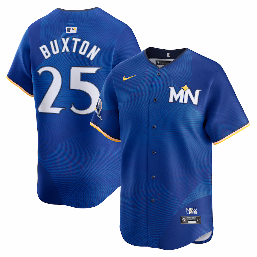Byron Buxton Minnesota Twins Nike 2024 City Connect Limited Jersey - Royal