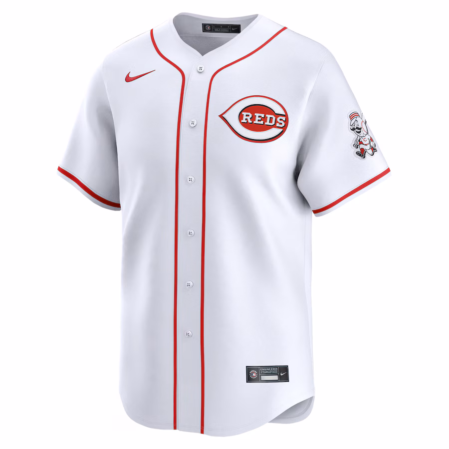 Cincinnati Reds Nike 2024 Jackie Robinson Day Home Limited Jersey – White