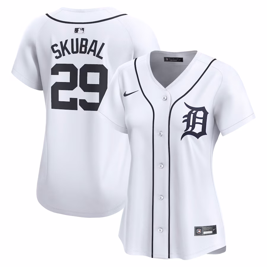 Tarik Skubal Detroit Tigers Nike Women's Limited Player Jersey – White