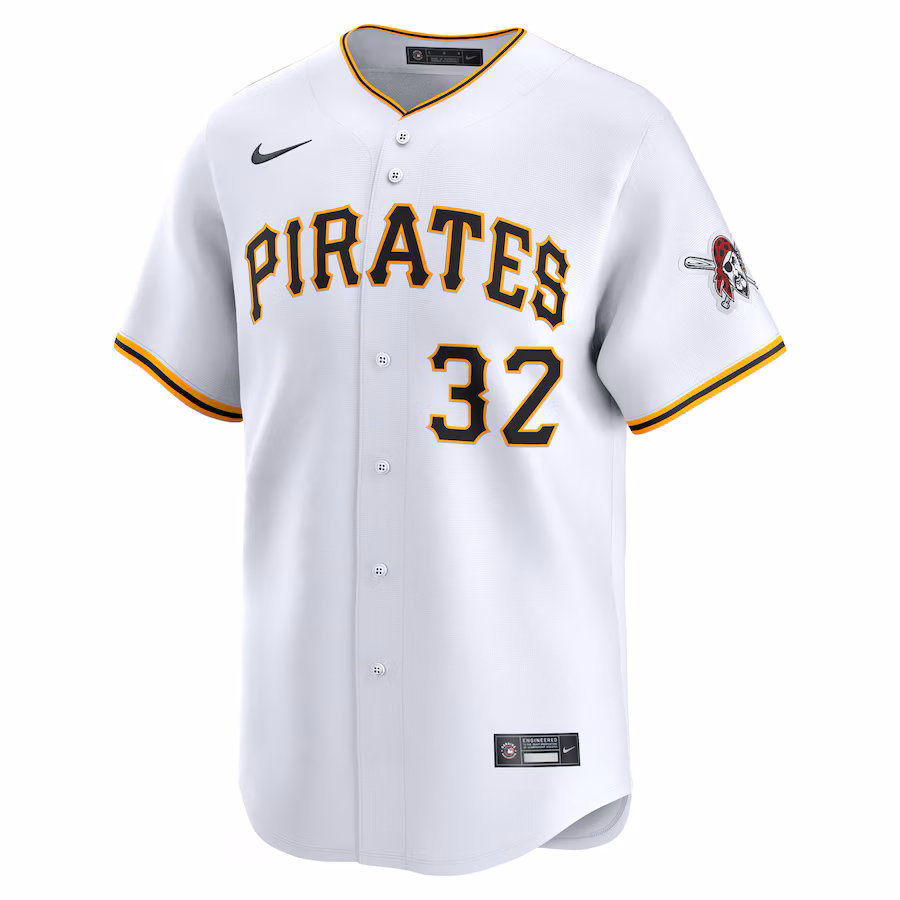 Henry Davis Pittsburgh Pirates Nike Home Limited Player Jersey – White