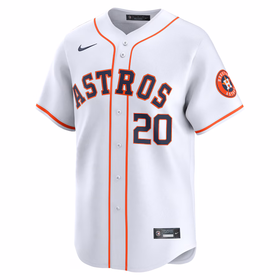 Chas McCormick Houston Astros Nike Home Limited Player Jersey - White